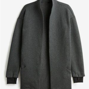 MPG Charcoal Fleece Cocoon Jacket, size M